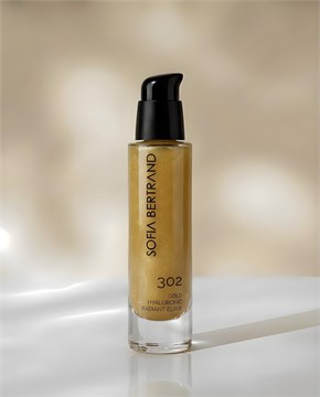 ПРОФ Сыворотка для лица 302 Gold Hyaluronic Radiant Elixir, 30 мл 55P302